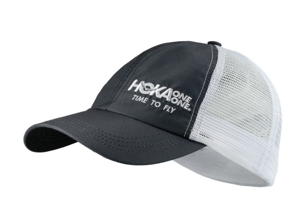 Hoka One One - Trucker Hat - Black,Australia EKF-869471